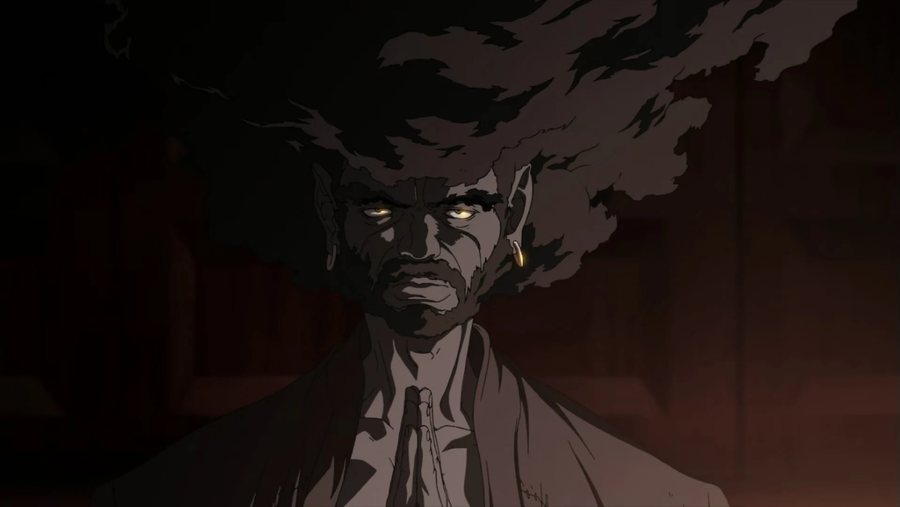 Afro, protagonist of Takashi Okazaki's Afro Samurai