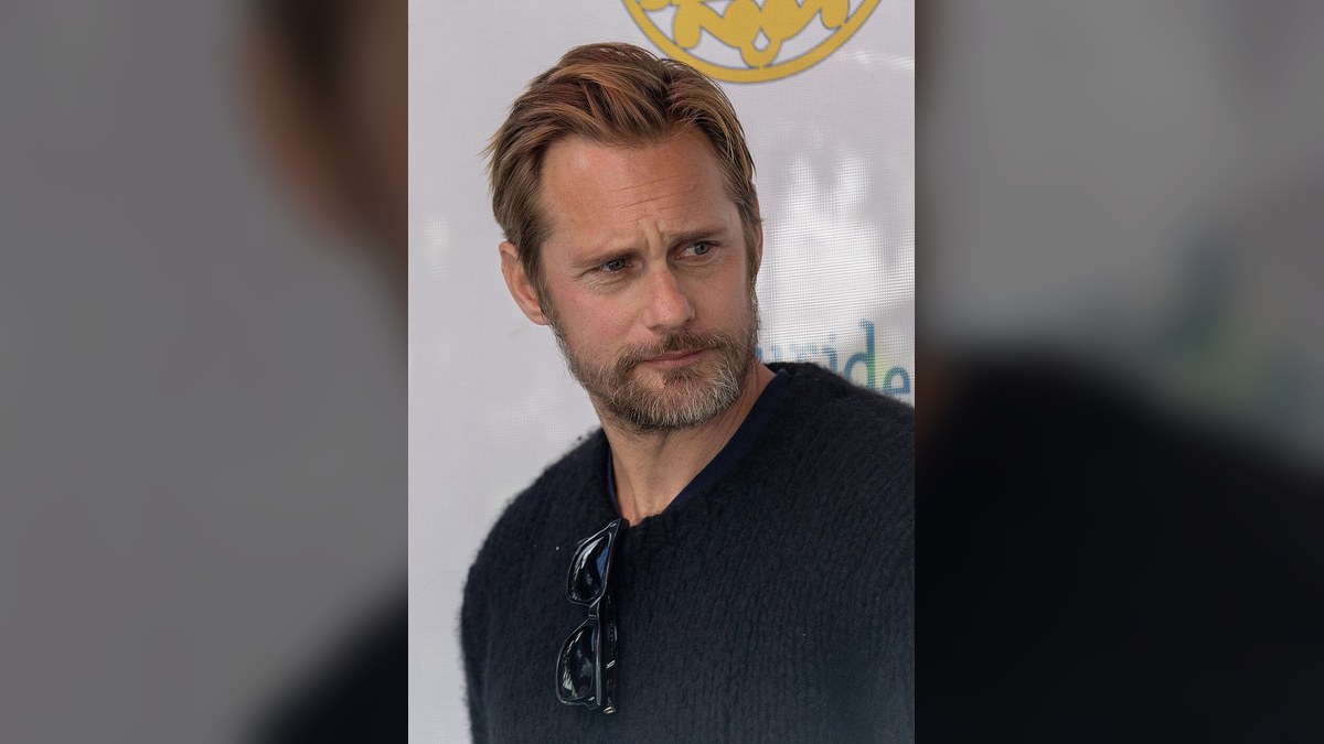 Alexander Skarsgard, who plays the SecUnit in Apple TV’s Murderbot