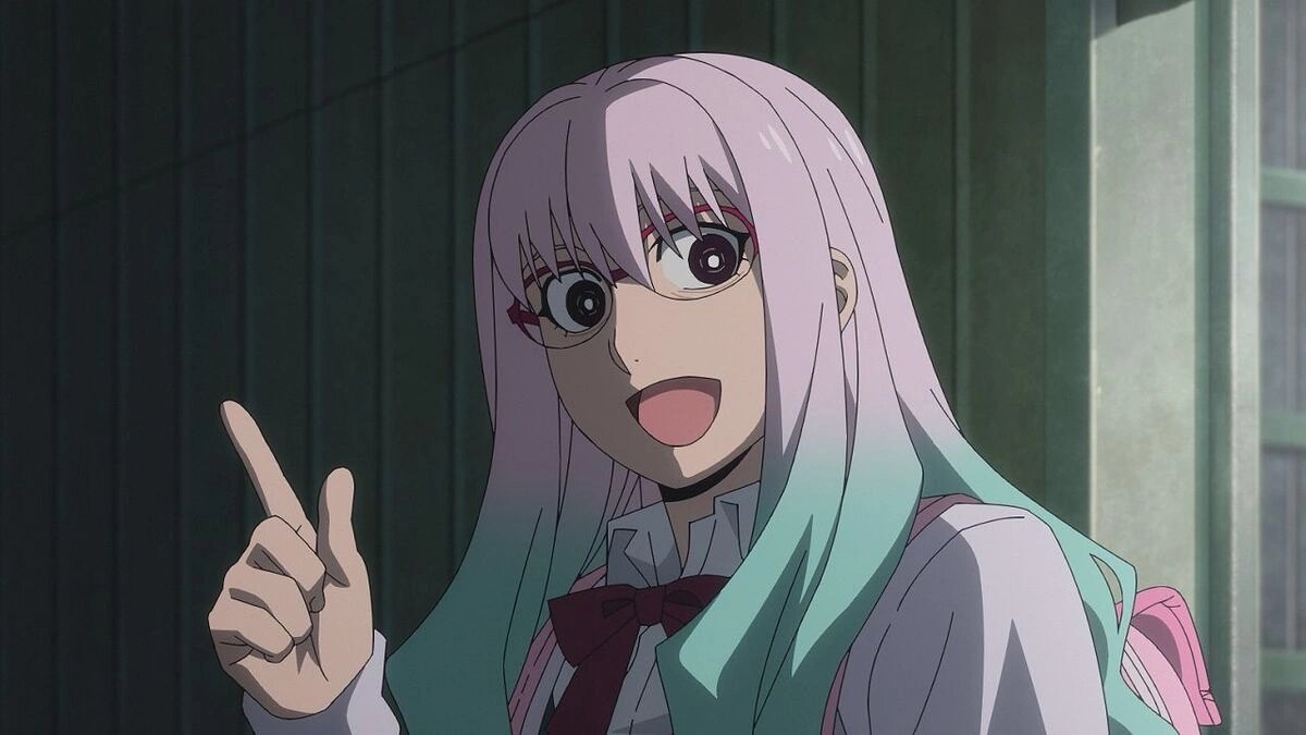 Anna Mineyama, who makes her anime debut in Daemons of the Shadow Realm episode 20