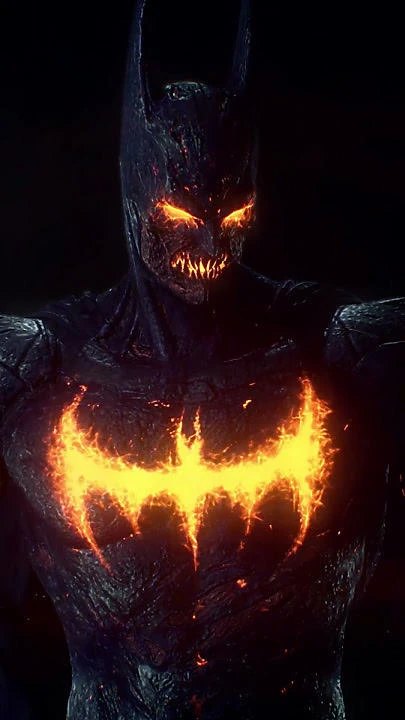 The burning bat figure that ends Batman: Arkham Knight's 100 percent completion ending