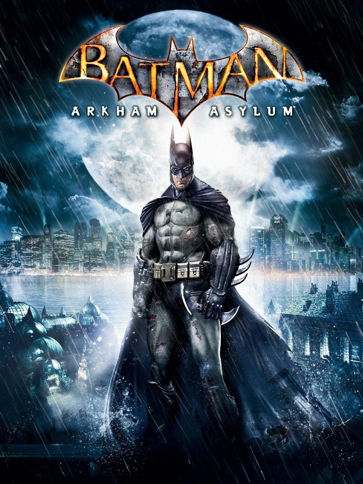 Batman: Arkham Asylum 2009 box art