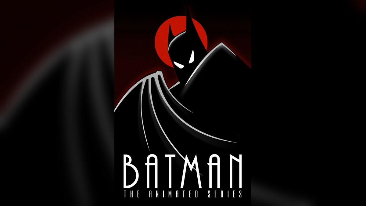 Promotional poster for Batman: The Animated Series