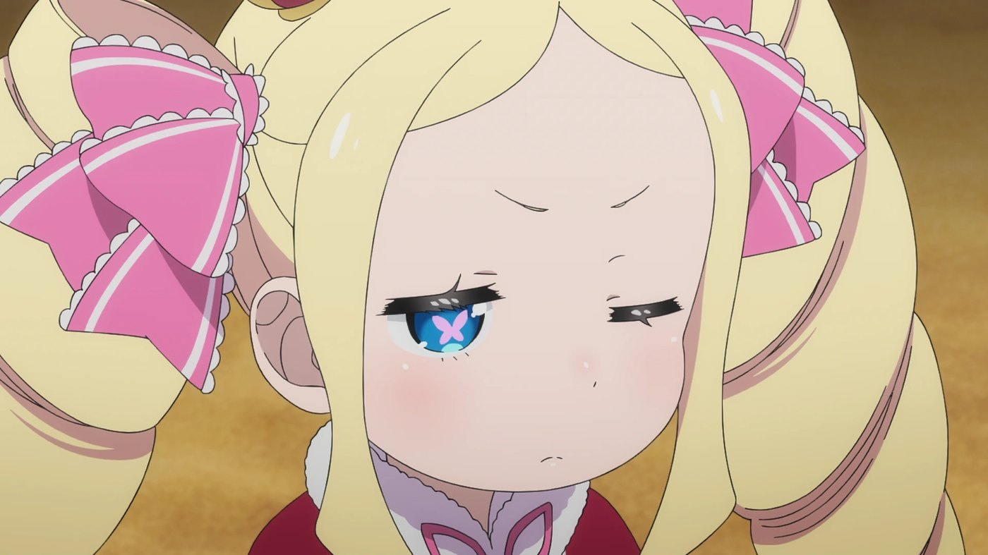 Beatrice, the spirit contracted to Subaru in Re:Zero