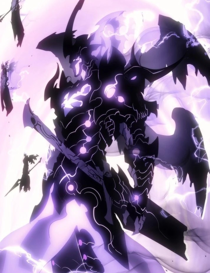 Bellion, Ashborn's former general, depicted in armor with wings