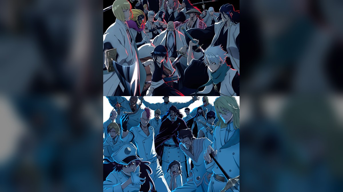 Bleach Thousand-Year Blood War key visual showing the Gotei 13 cast