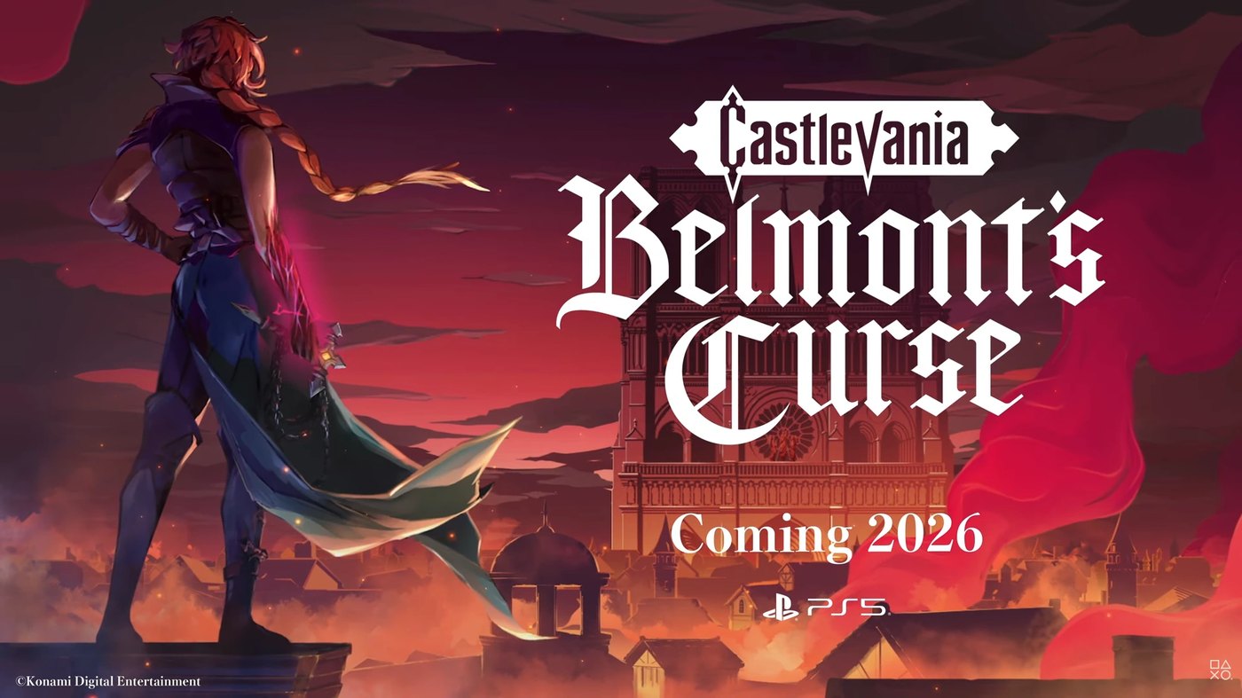 Key art for Castlevania: Belmont's Curse