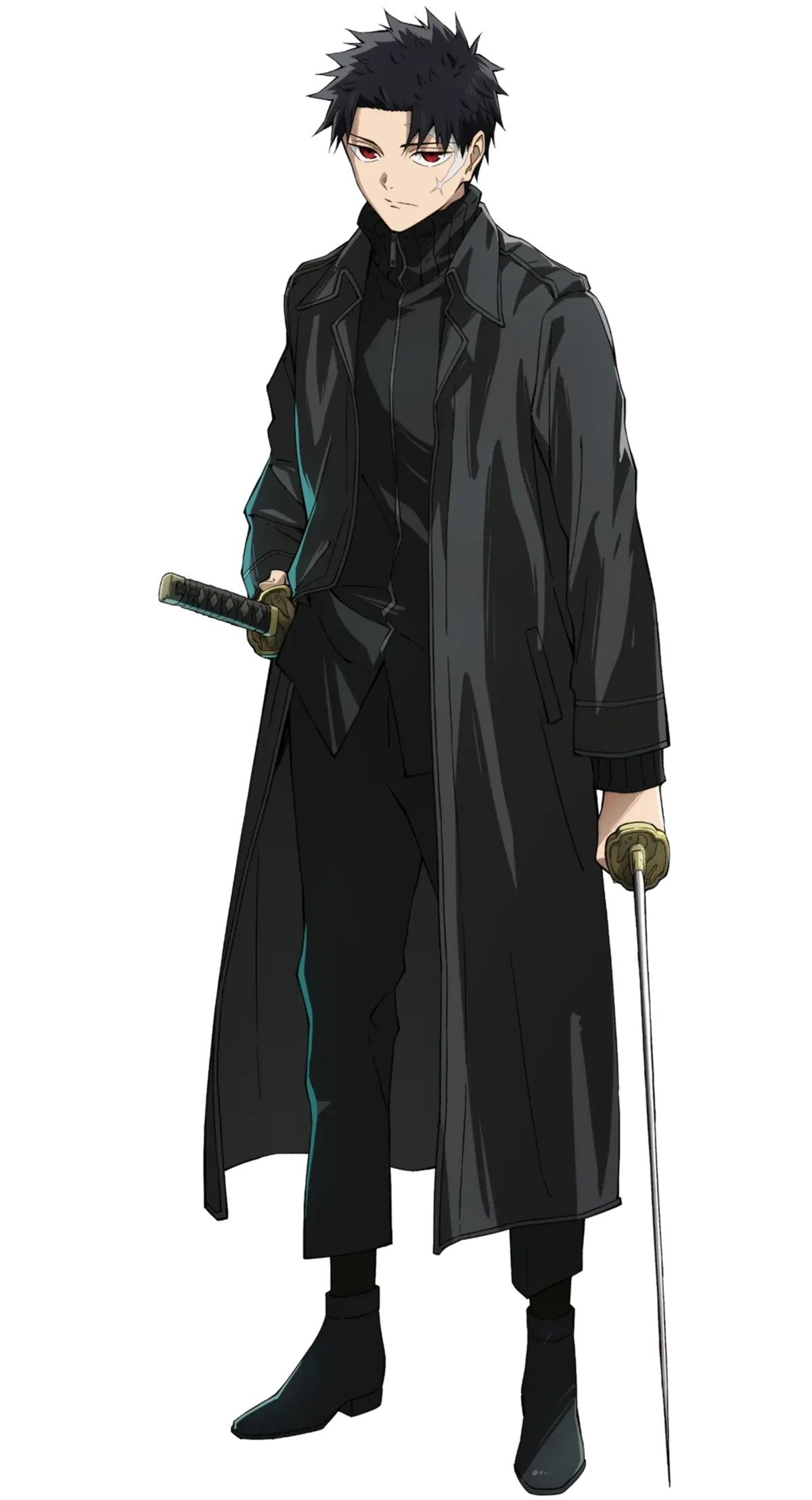 Chihiro Rokuhira anime character design for Kagurabachi