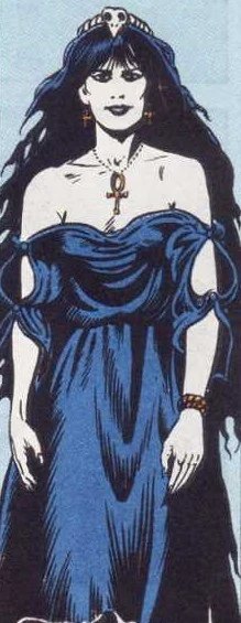 Death, Dream's older sister, from The Sandman