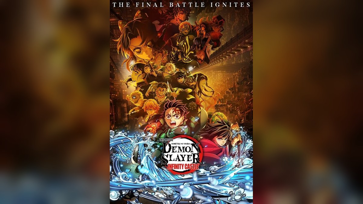 Demon Slayer Infinity Castle movie key visual