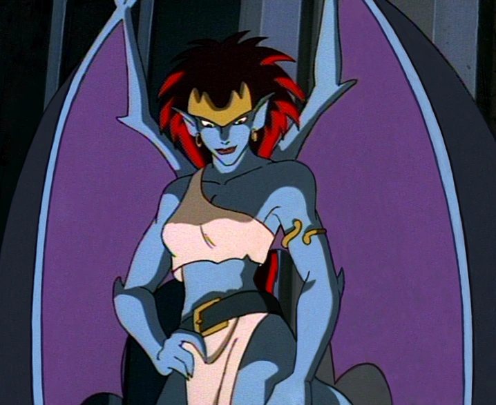Demona, voiced by Star Trek actor Marina Sirtis, in Disney's Gargoyles