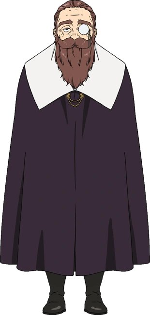 Denken, a first-class Imperial mage, in Frieren: Beyond Journey's End