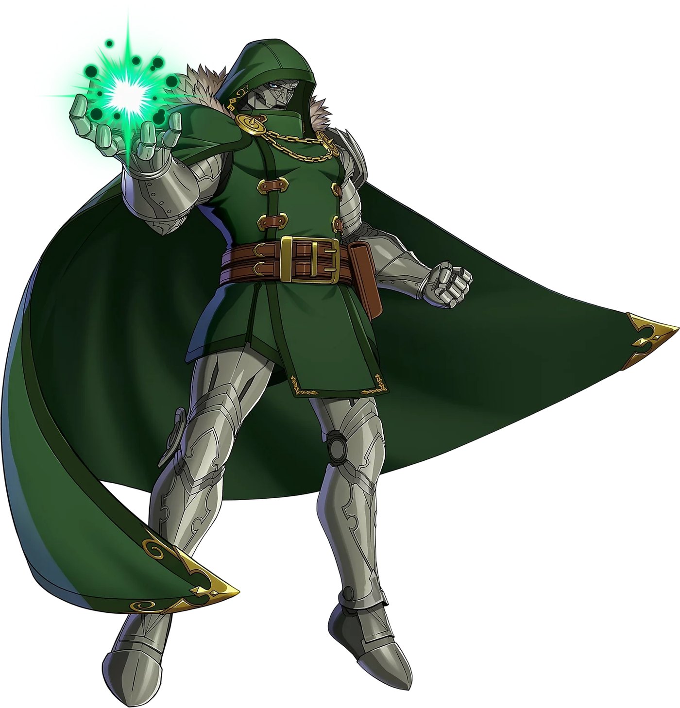 Doctor Doom charging a mystic attack in Marvel Tokon: Fighting Souls
