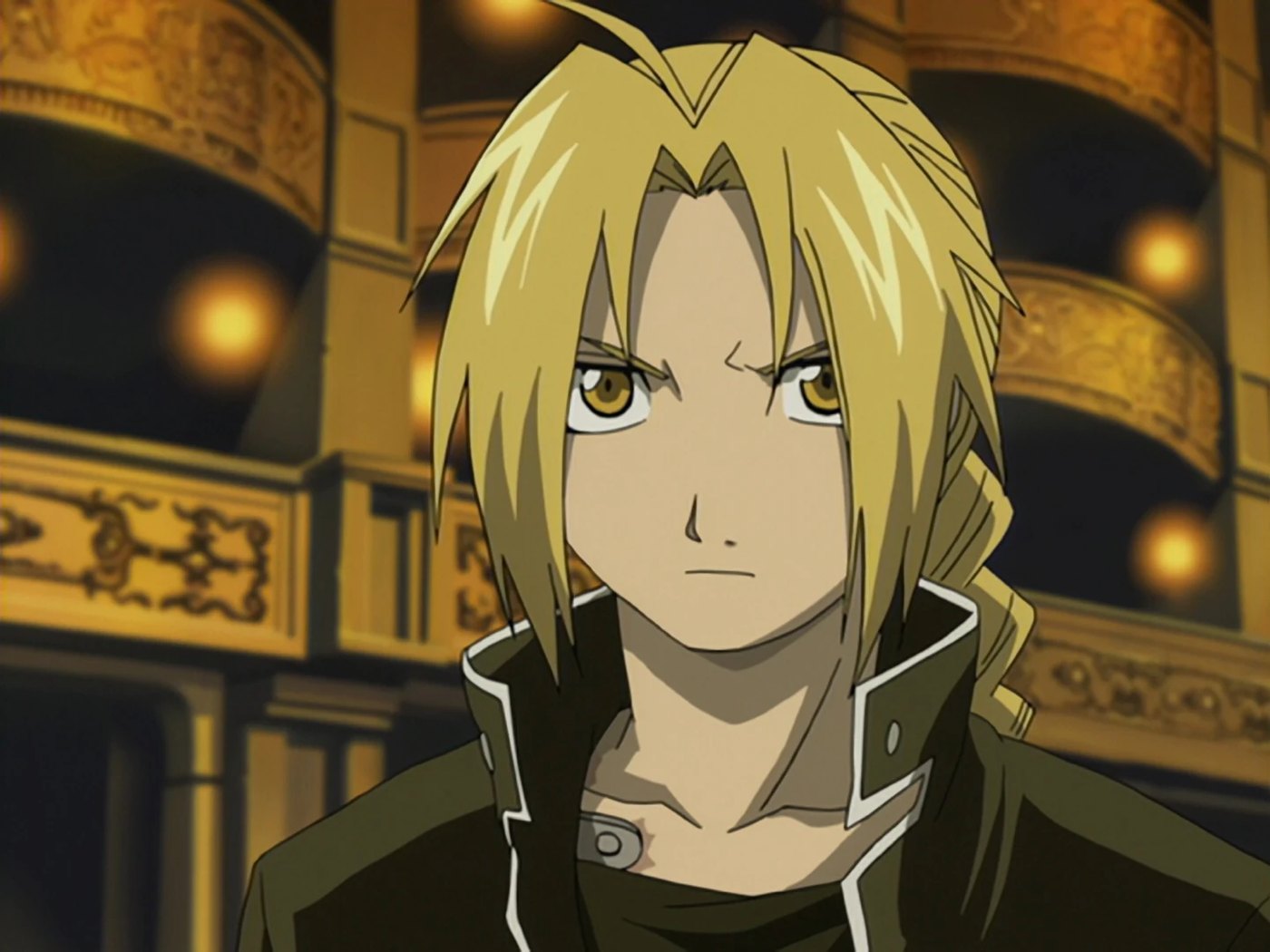 Edward Elric in the Fullmetal Alchemist anime