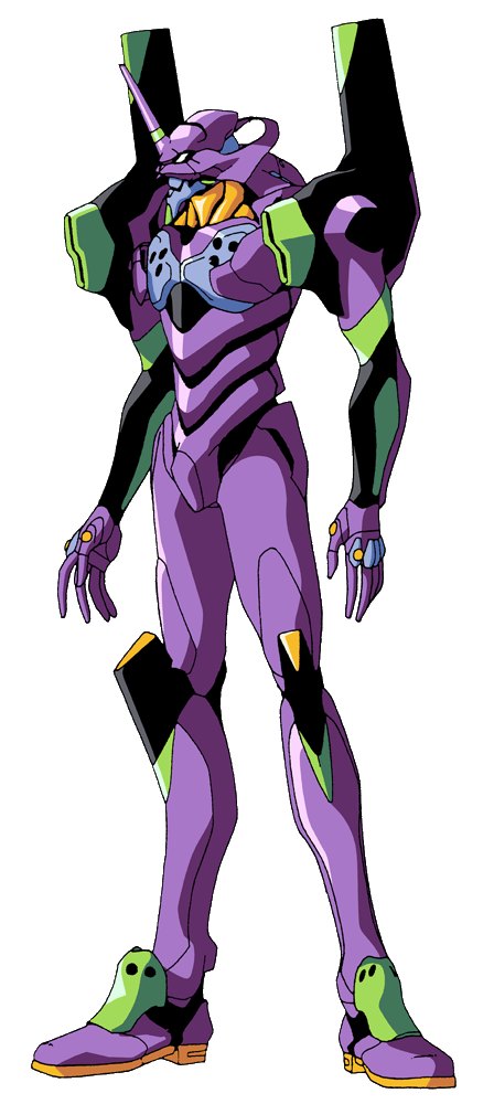 Evangelion Unit-01 in its purple armour