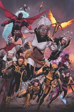 A modern X-Men variant cover illustration