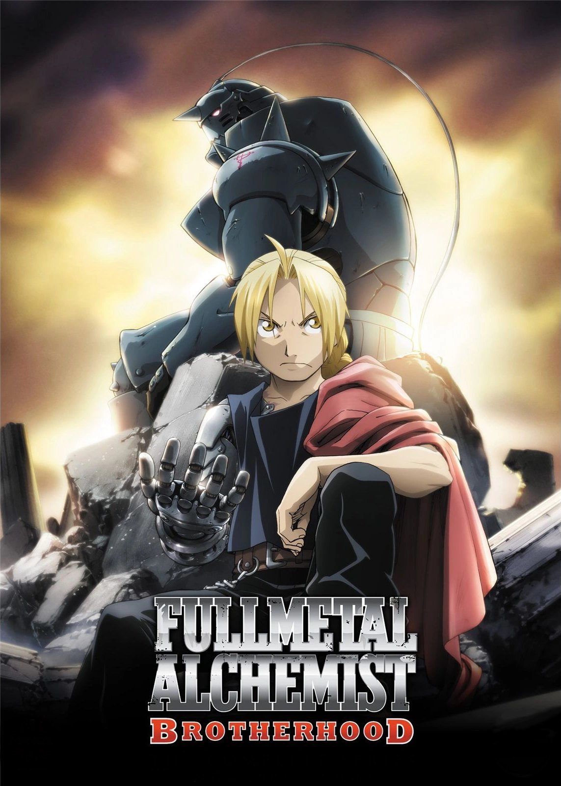 Fullmetal Alchemist Brotherhood key art poster