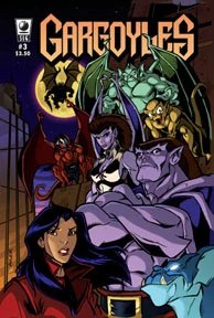 Cover art for Dynamite Entertainment's Gargoyles comic series