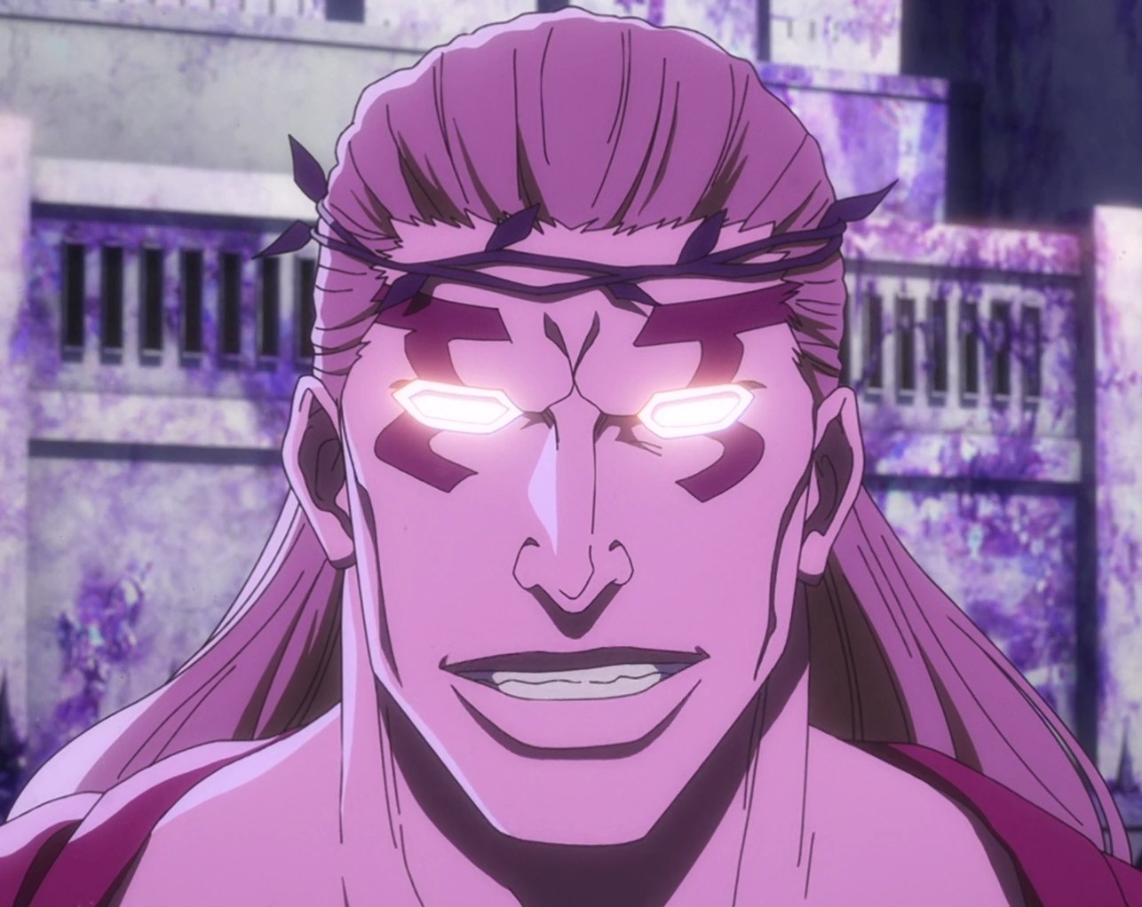 Gerard Valkyrie, Sternritter M, unmasked with his thorn crown