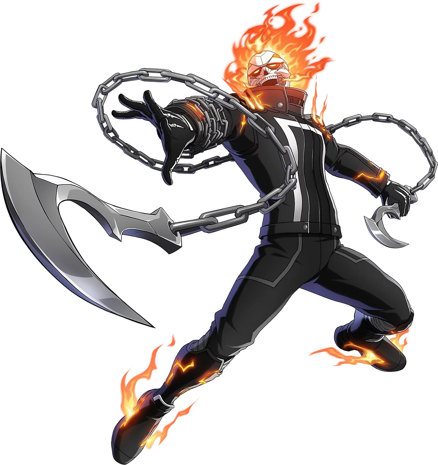 Ghost Rider as he appears in Marvel Tokon: Fighting Souls