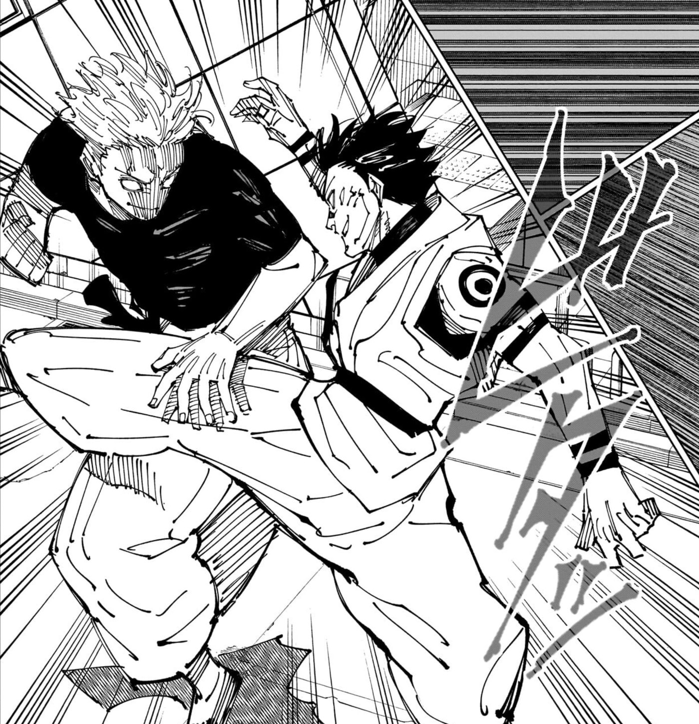 Gojo and Sukuna clash directly during the Battle of the Strongest