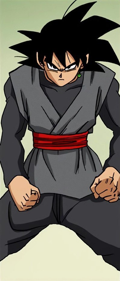 Goku Black in his base form from Dragon Ball Super