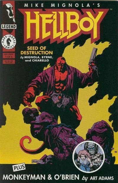 Cover of Hellboy: Seed of Destruction #1