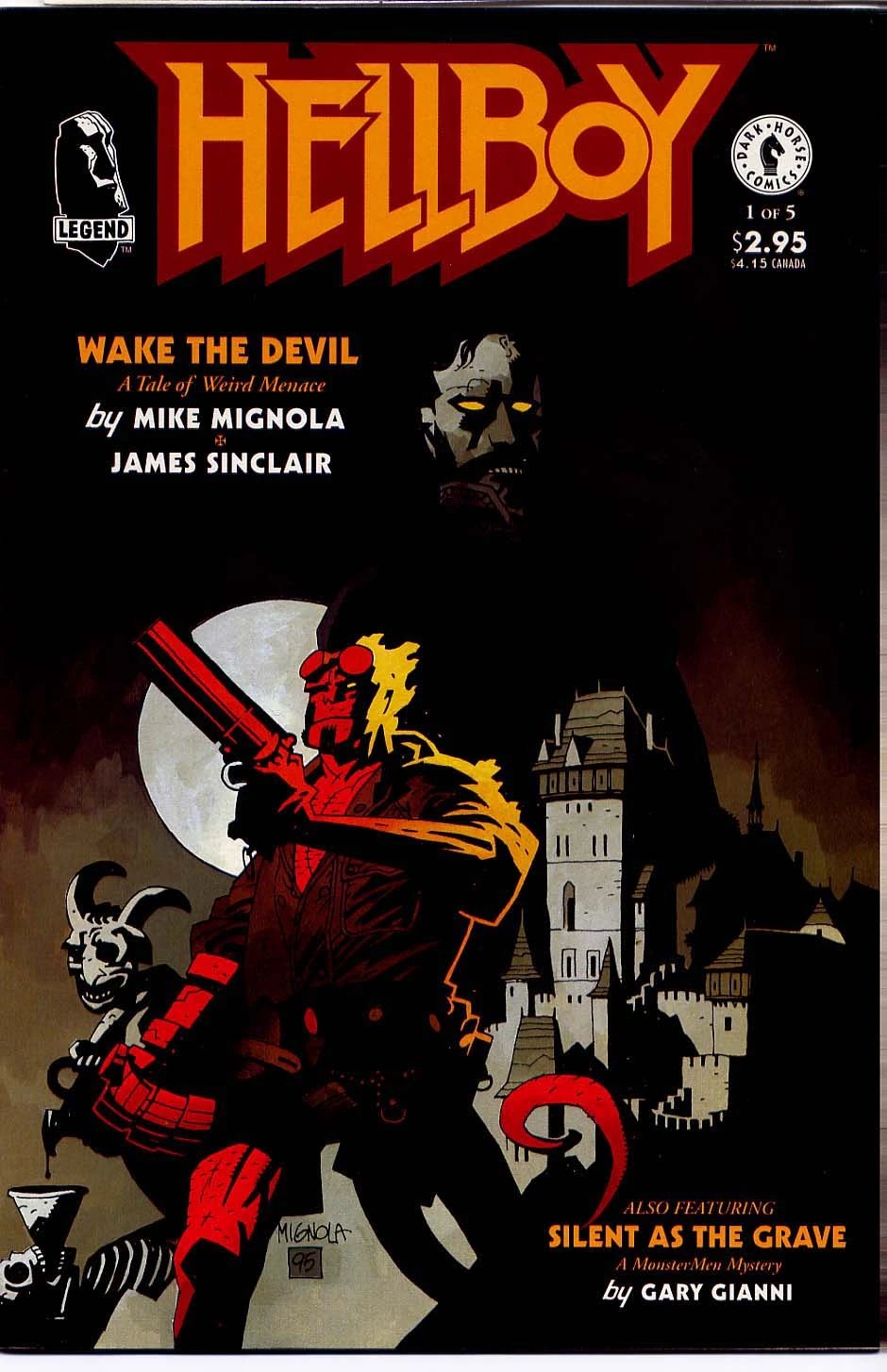 Cover of Hellboy: Wake the Devil #1