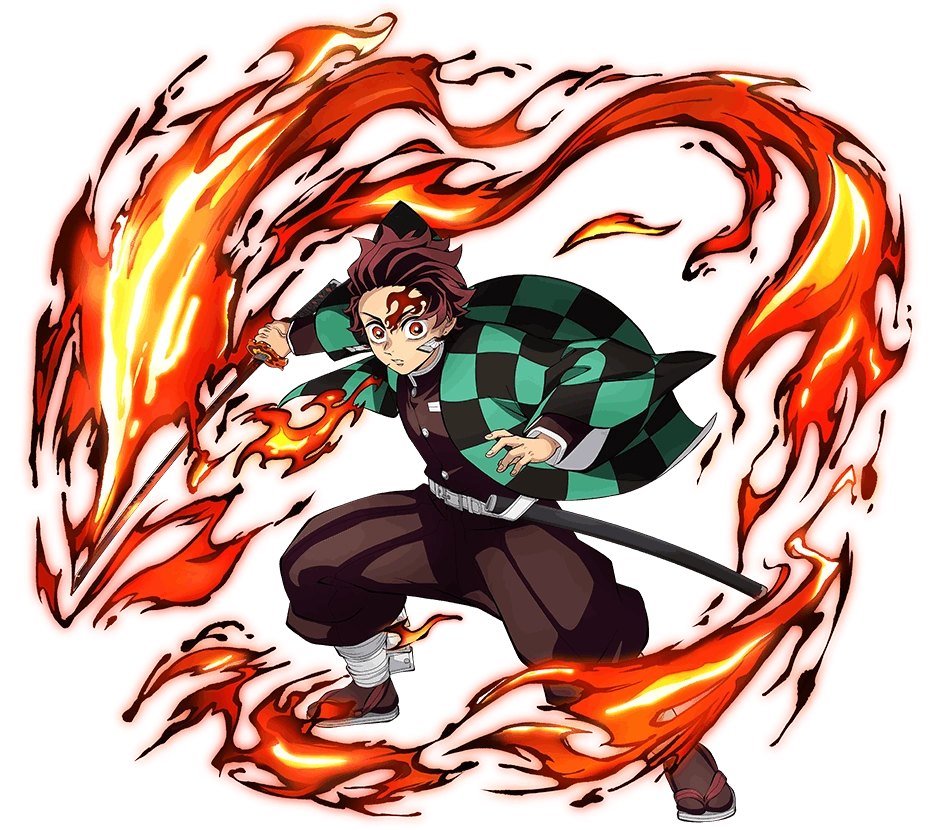 Tanjiro Kamado in his Infinity Castle design, a DLC fighter in Hinokami Chronicles 2