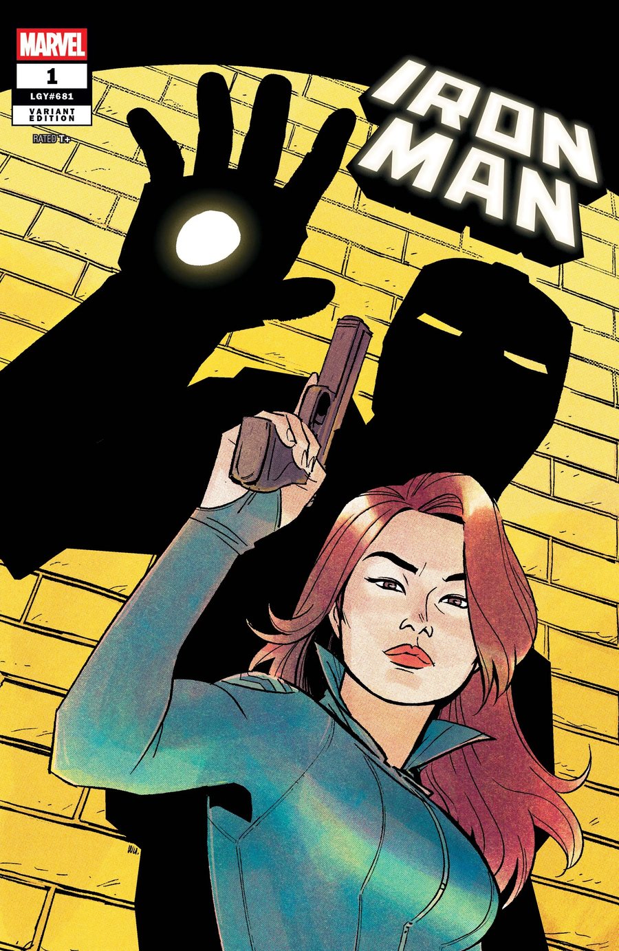 Iron Man #1 variant cover art