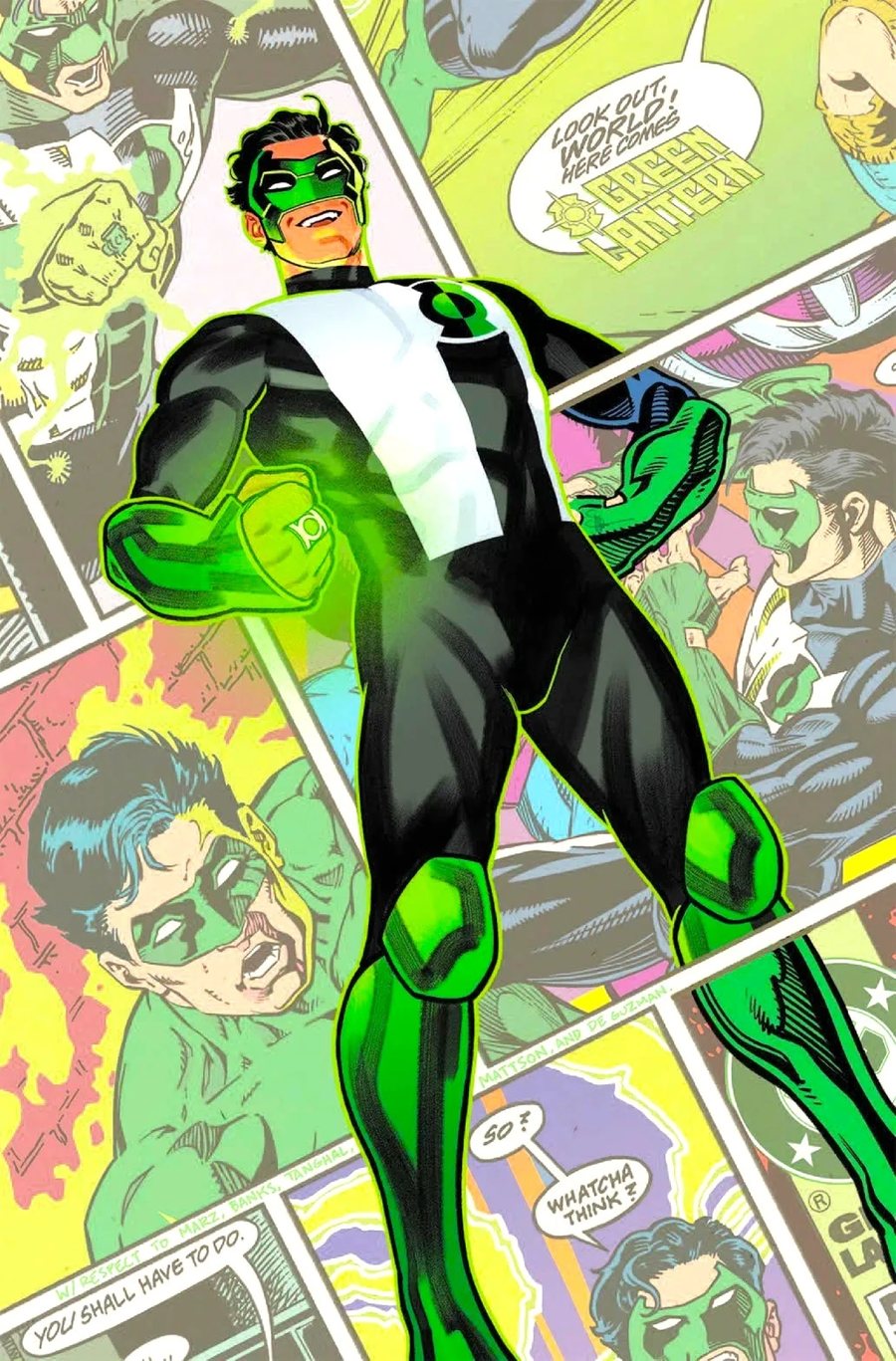 Kyle Rayner, the White Lantern and strongest Green Lantern