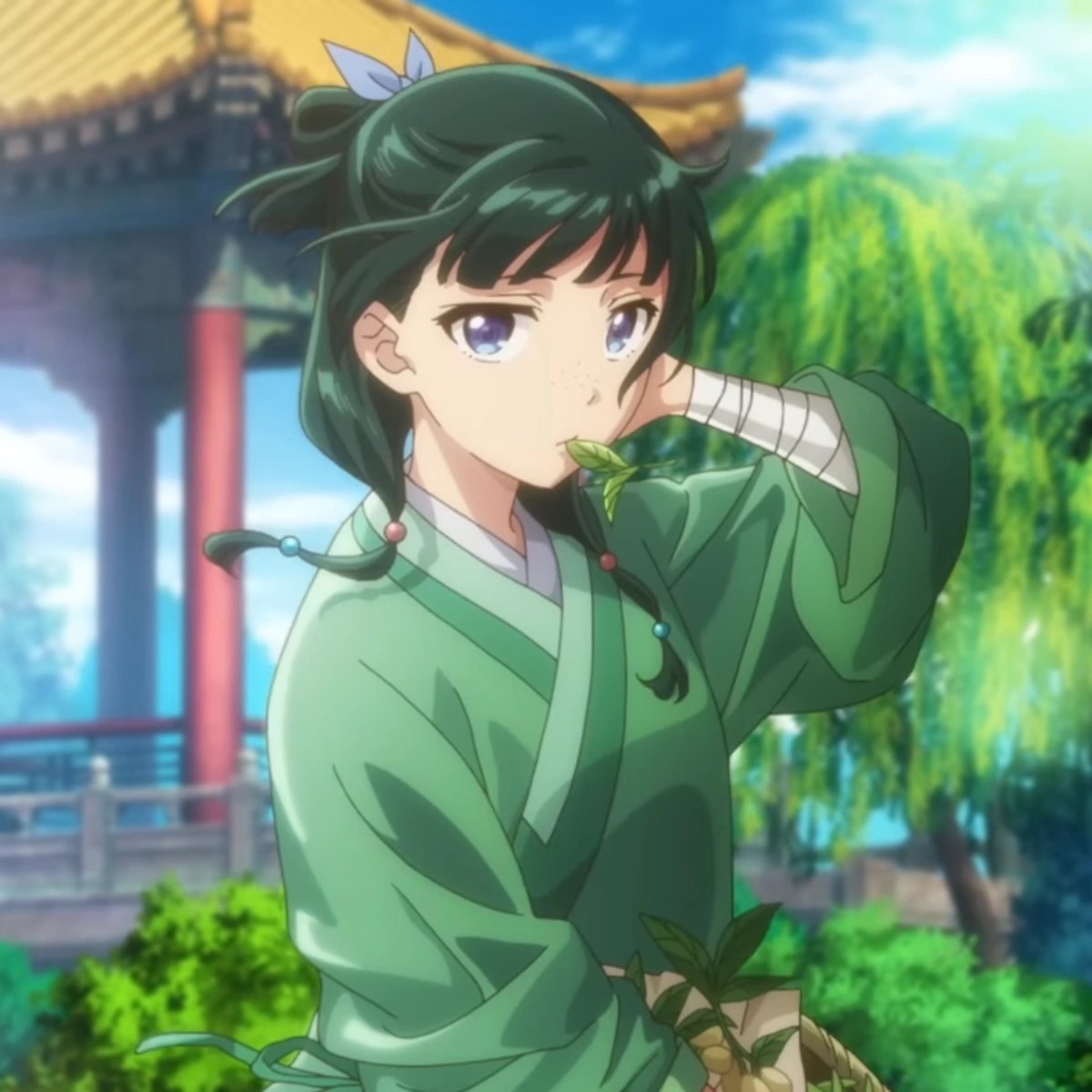 Maomao in The Apothecary Diaries anime