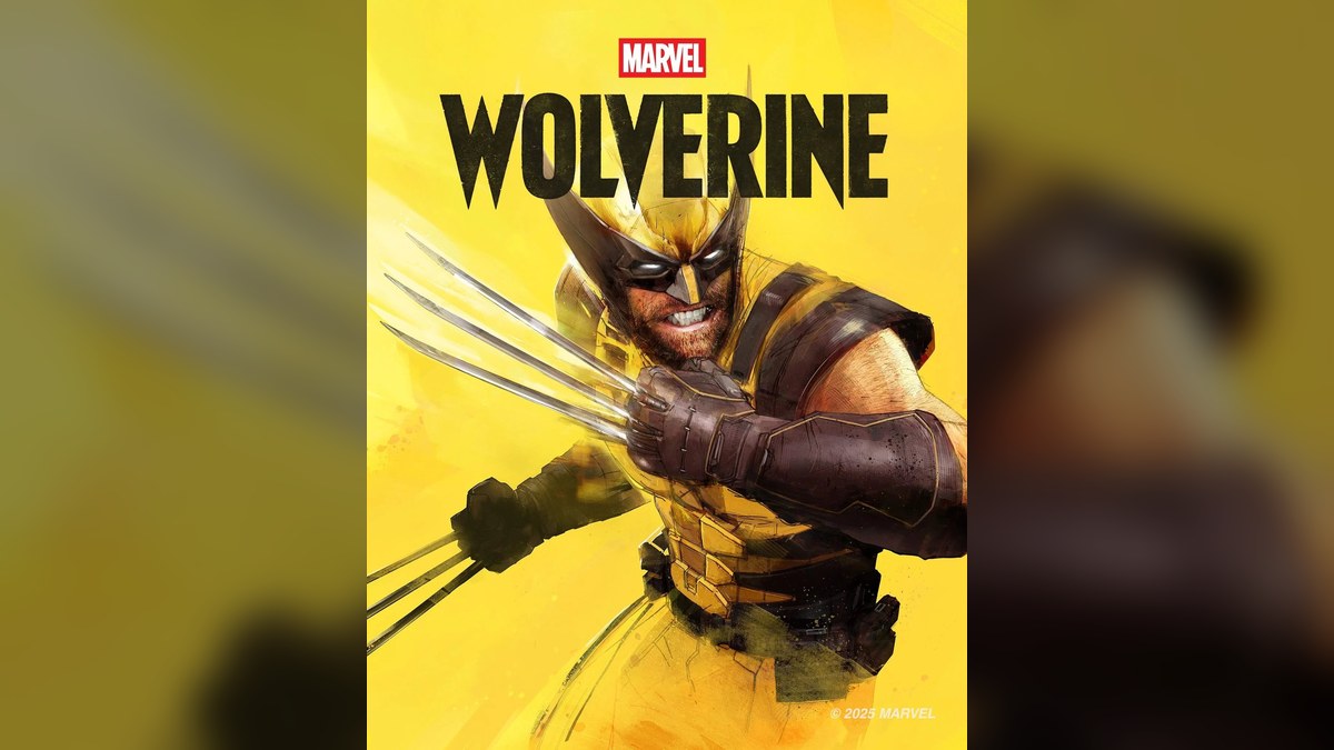 Marvel's Wolverine key art showing Logan with his claws extended