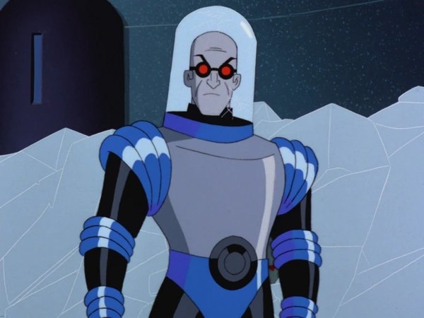 Mister Freeze as redesigned in Batman: The Animated Series