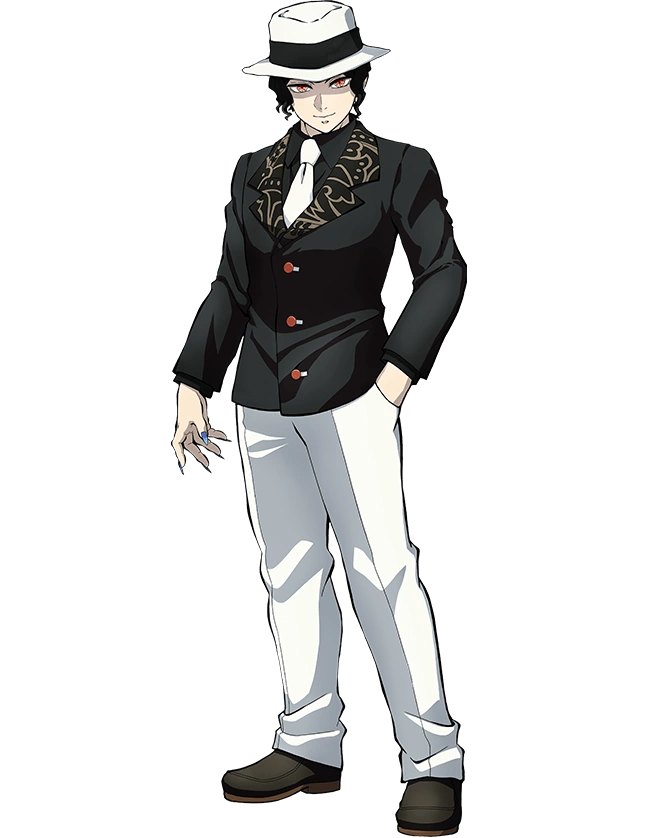 Muzan Kibutsuji in his white suit, added to Hinokami Chronicles 2 as a free character