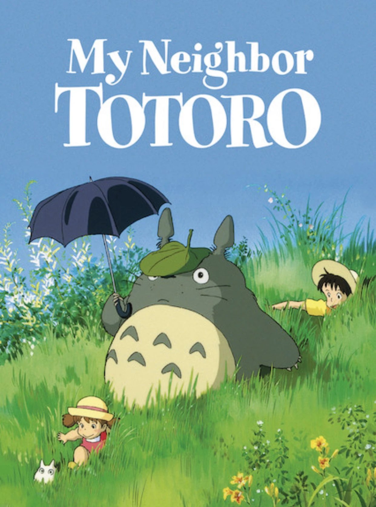 Poster art for Studio Ghibli's My Neighbor Totoro