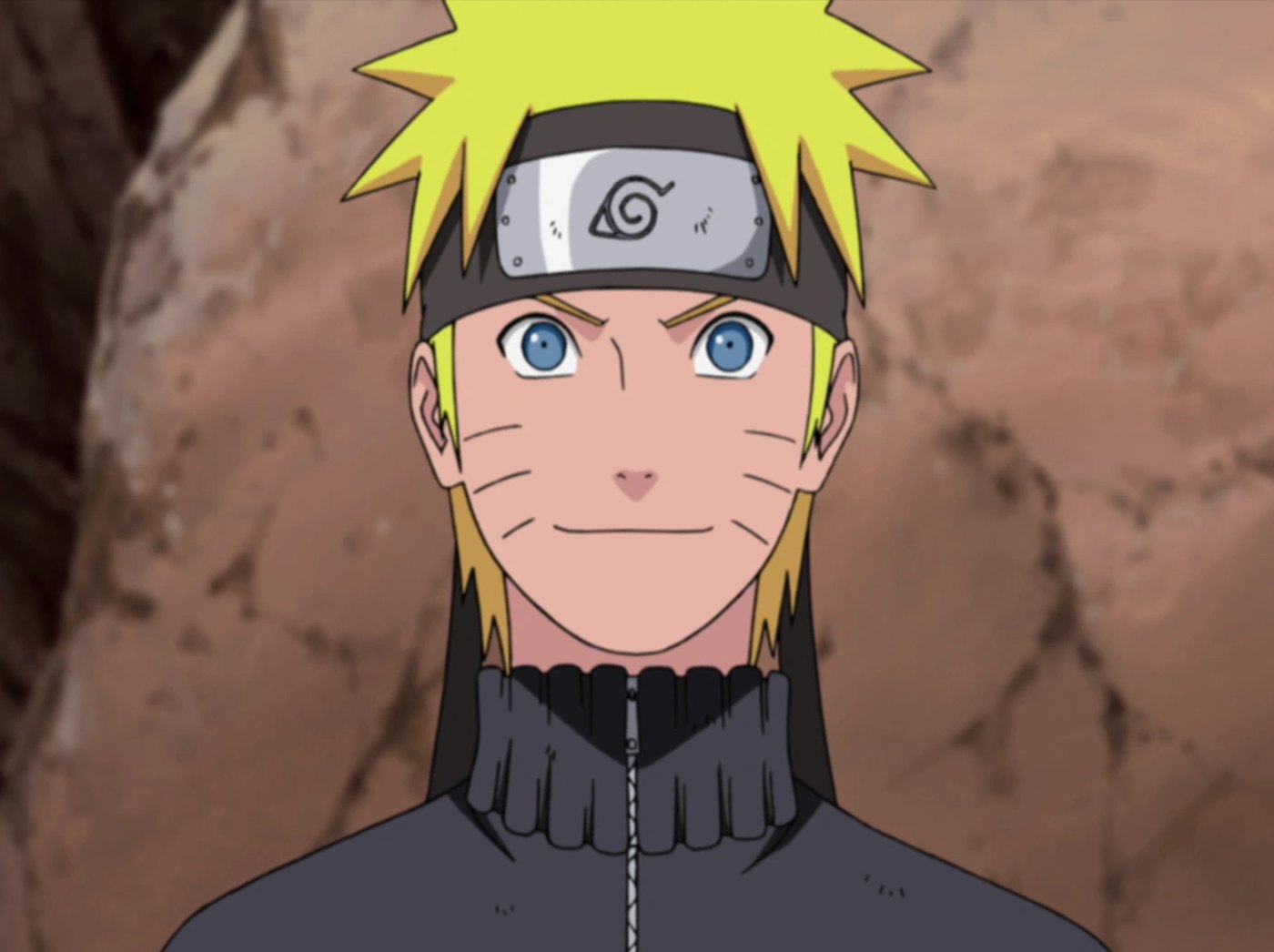 Naruto Uzumaki wearing his headband in Naruto Shippuden