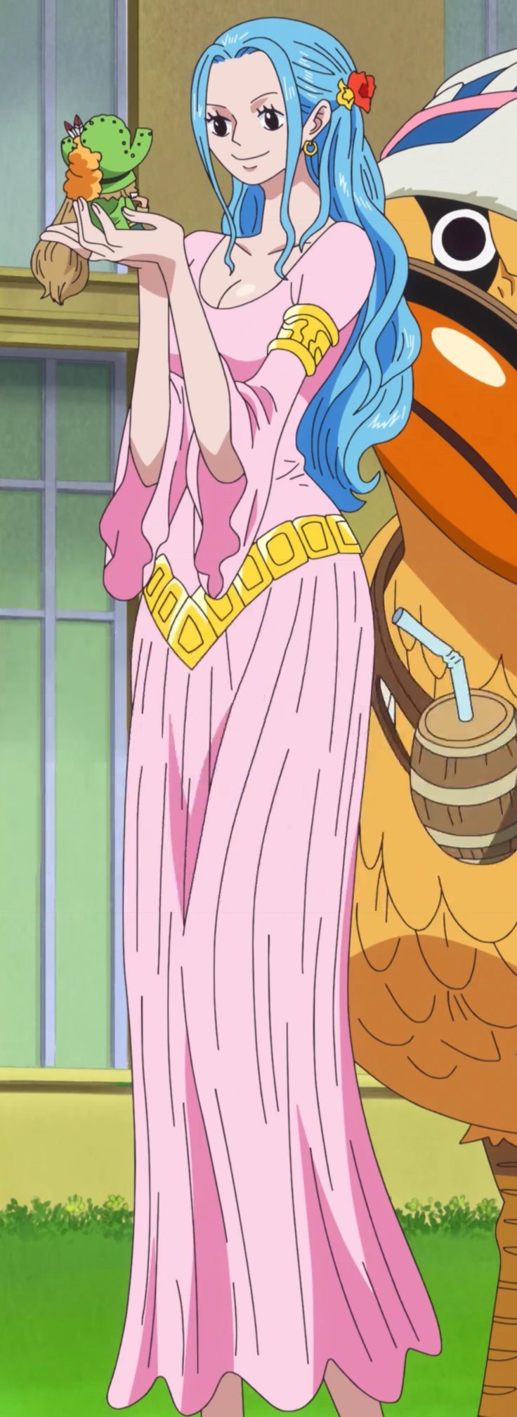 Nefertari Vivi in the One Piece anime