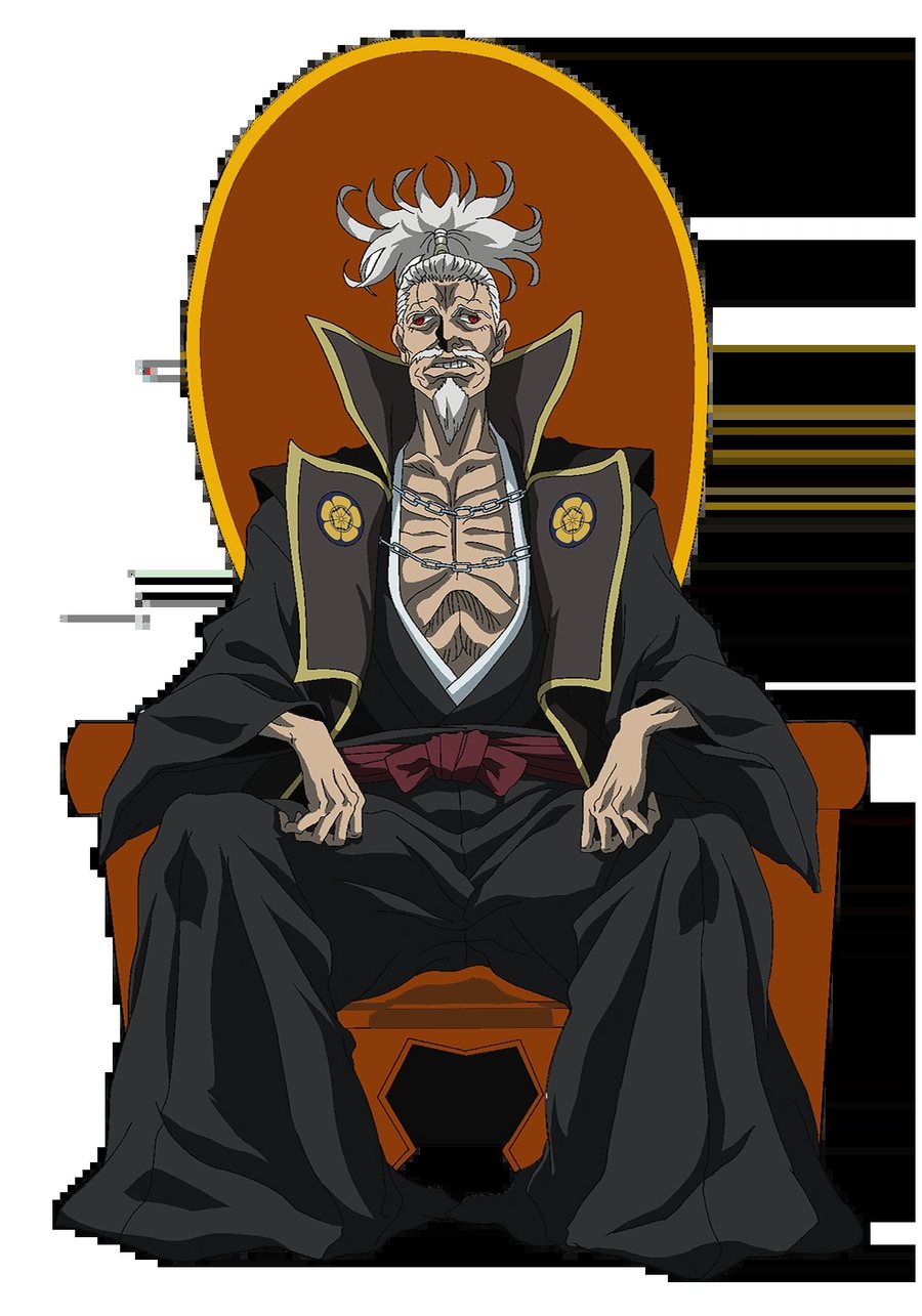 Oda Nobunaga's anime character design for Tenkaichi