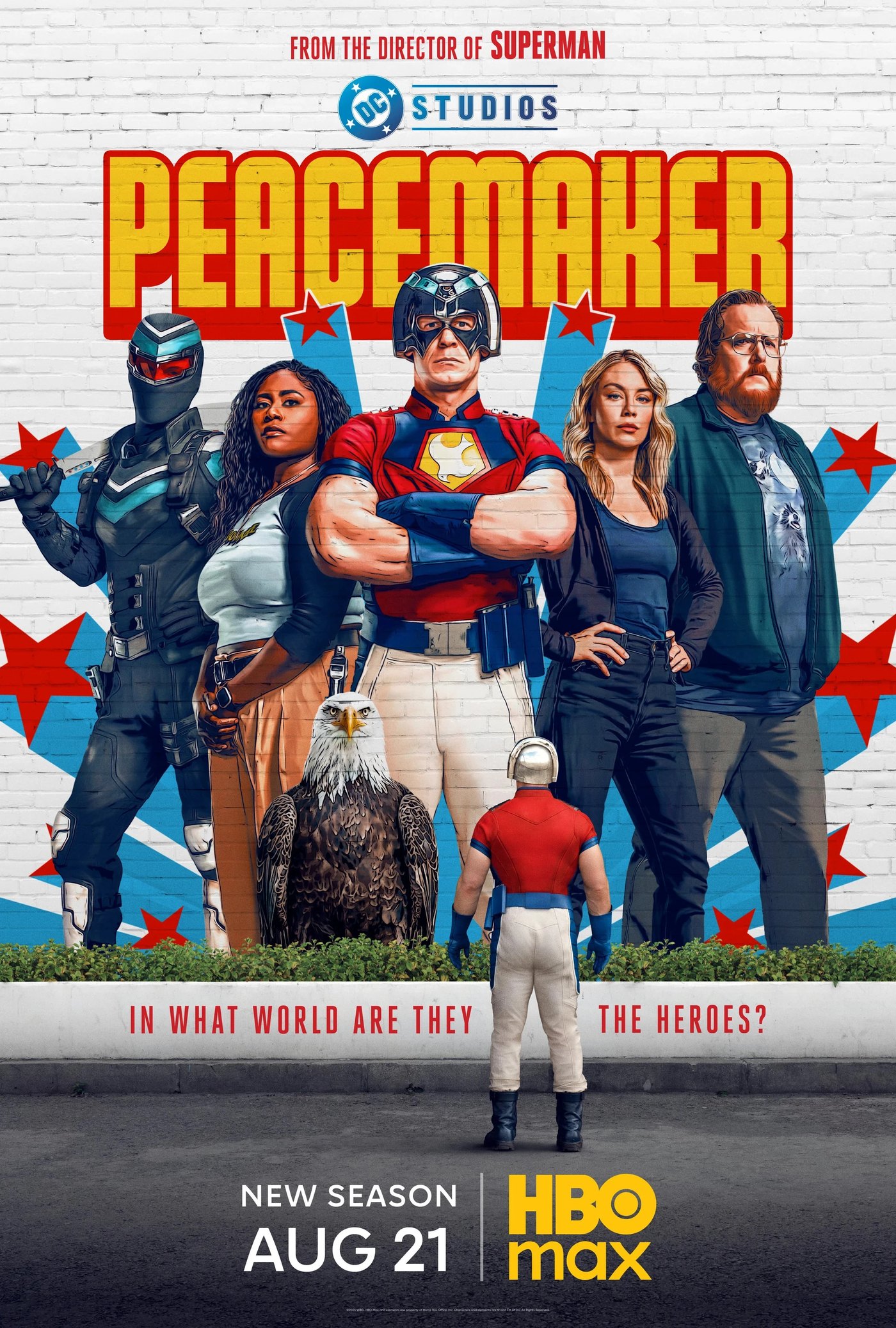 Promotional poster for Peacemaker season 2