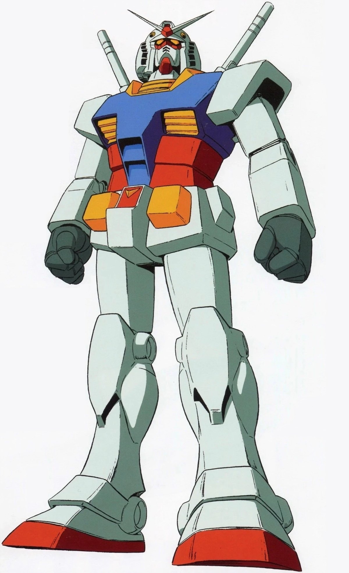 The RX-78-2 Gundam from Mobile Suit Gundam
