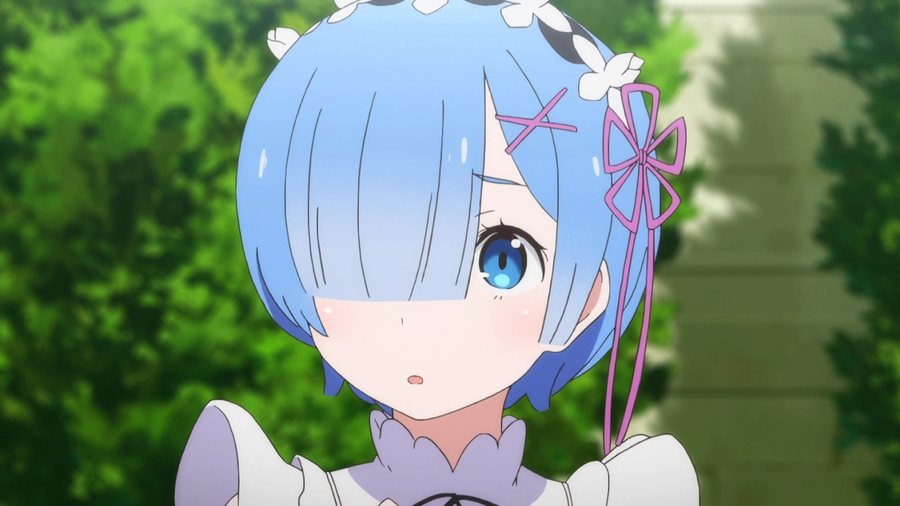 Rem from Re:ZERO, central to several of Subaru's Return by Death loops