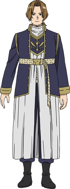 Sein, the priest of the Hero's party, in Frieren: Beyond Journey's End