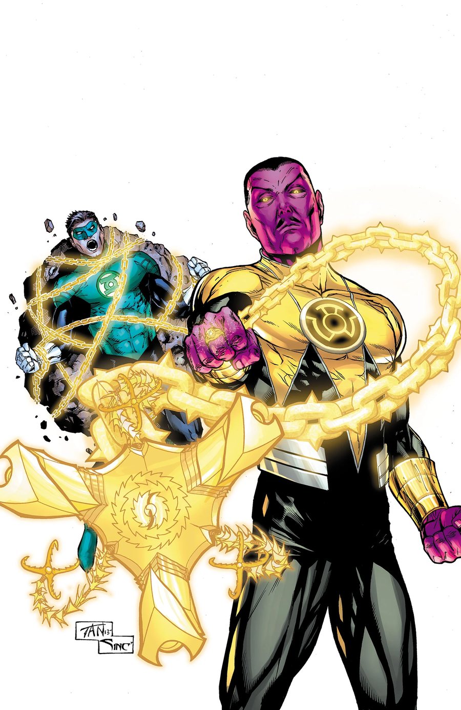 Sinestro, former Green Lantern and founder of the Sinestro Corps