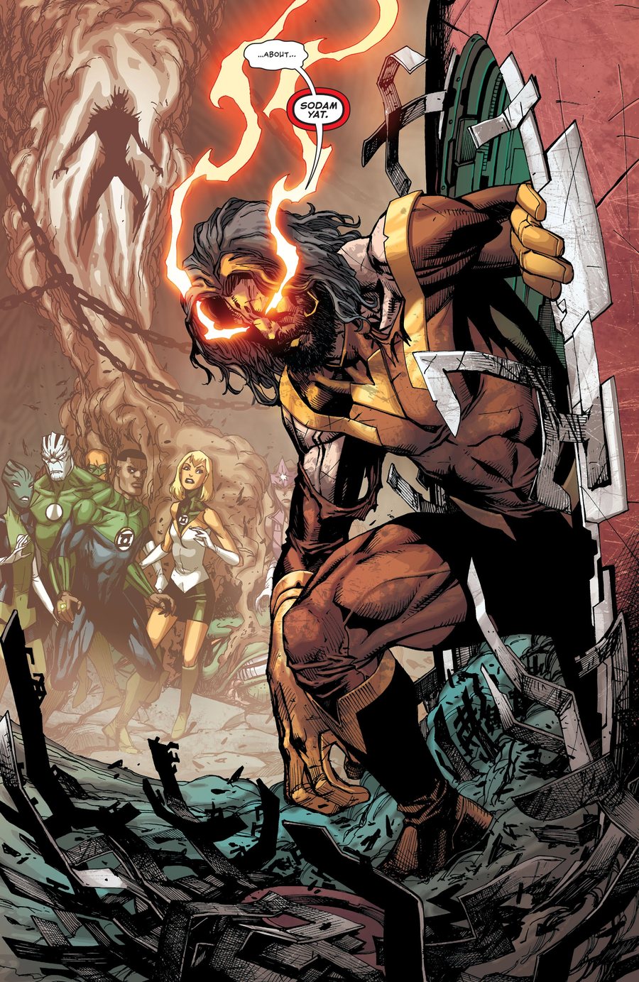 Sodam Yat, the Daxamite Green Lantern and Ion host