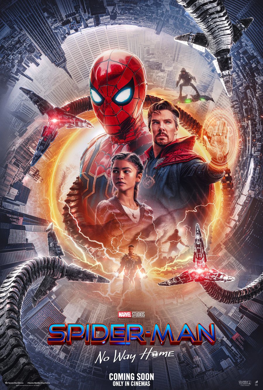 Spider-Man: No Way Home theatrical poster