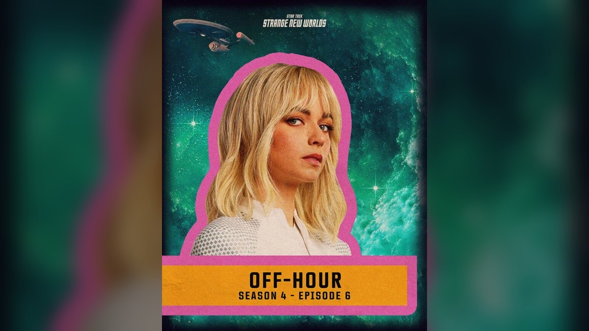 Star Trek: Strange New Worlds Season 4, Episode 6, “Off-Hour” poster