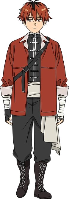 Stark, the party's vanguard warrior, in Frieren: Beyond Journey's End