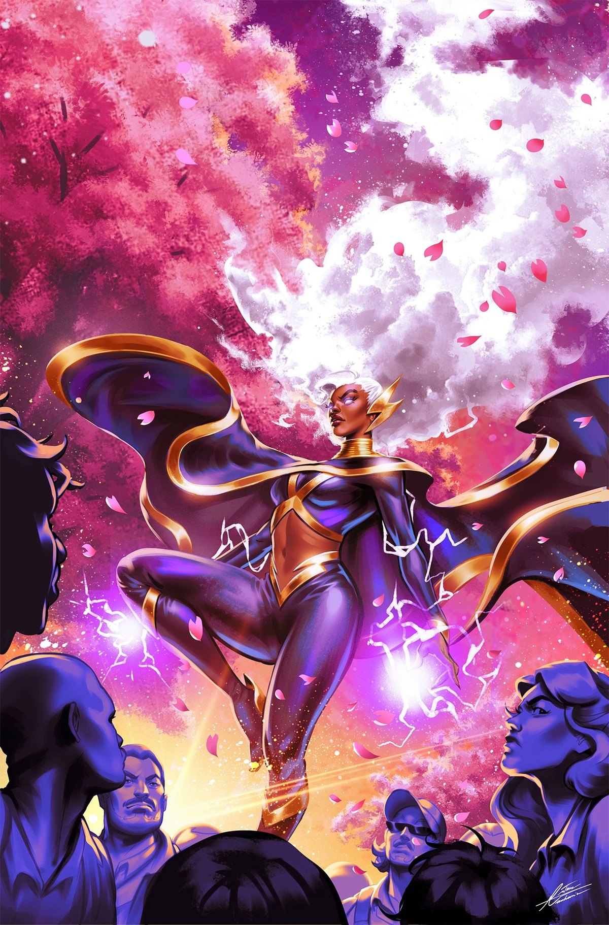 Storm in Marvel Comics cover art