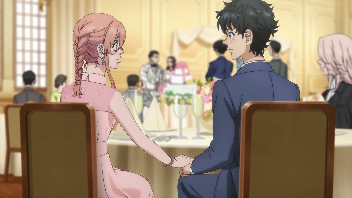 Takemichi dinner scene in Tokyo Revengers trailer