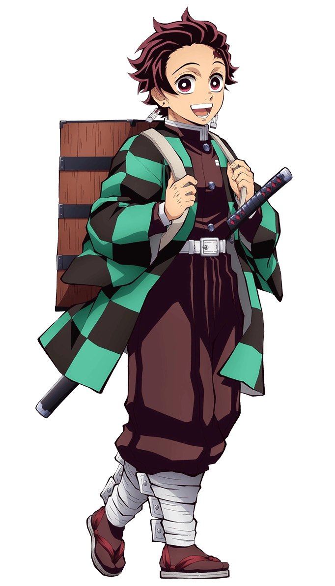 Tanjiro Kamado in his Demon Slayer Corps uniform